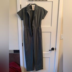 Frank & Oak Gray Jumpsuit